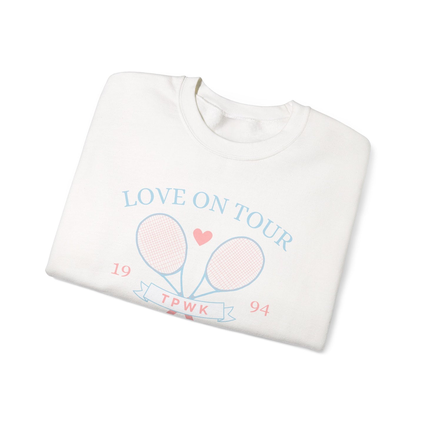 Love On Tour Tennis Club Crewneck Sweatshirt