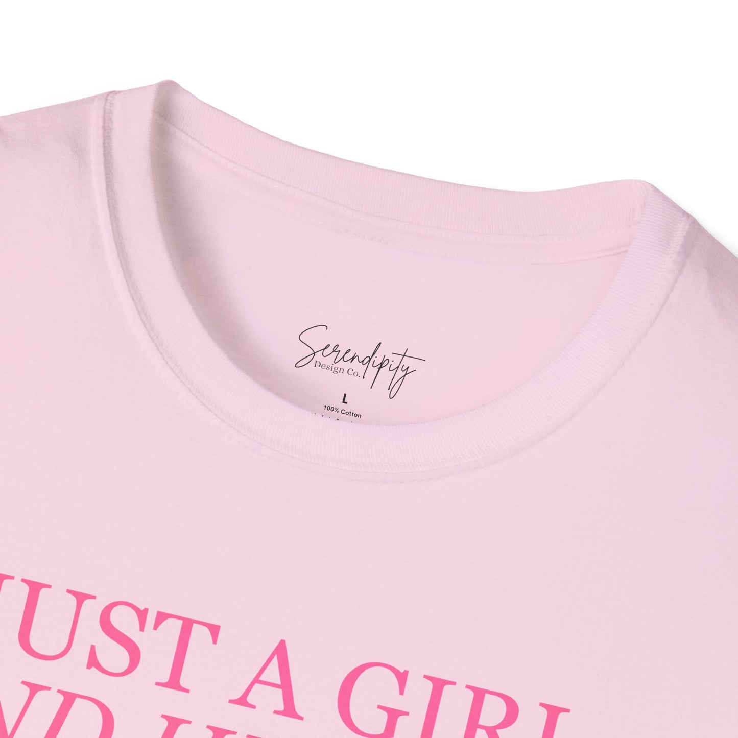 Just a Girl and Her Dog Soft Style Tee