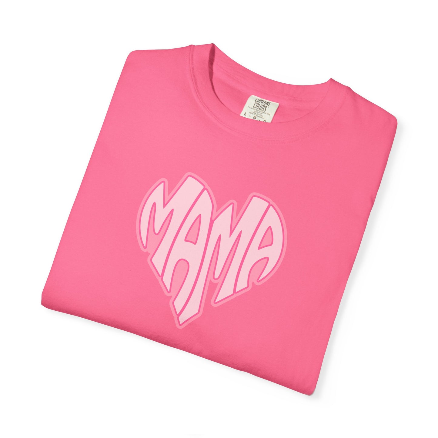 Mama Heart Comfort Colors Tee
