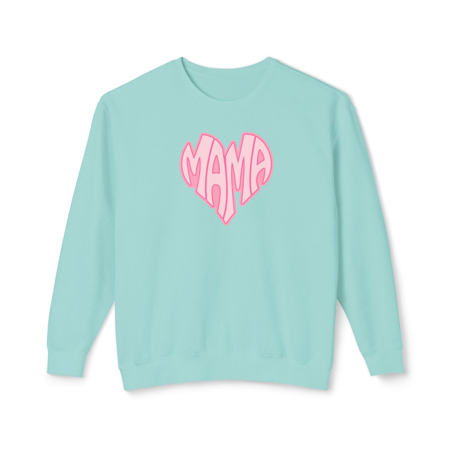Mama Heart Comfort Colors Sweatshirt