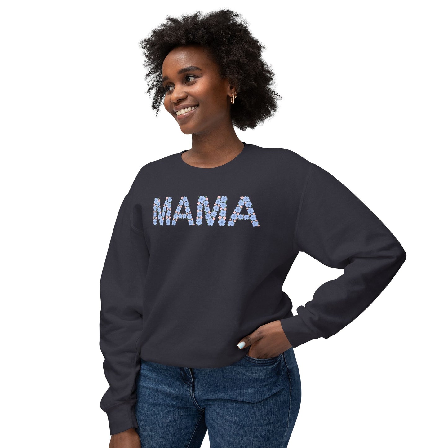 Mama Floral Comfort Colors Sweatshirt