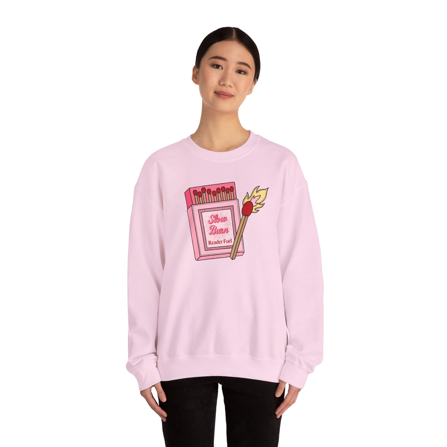 Slow Burn Matches Crewneck Sweatshirt