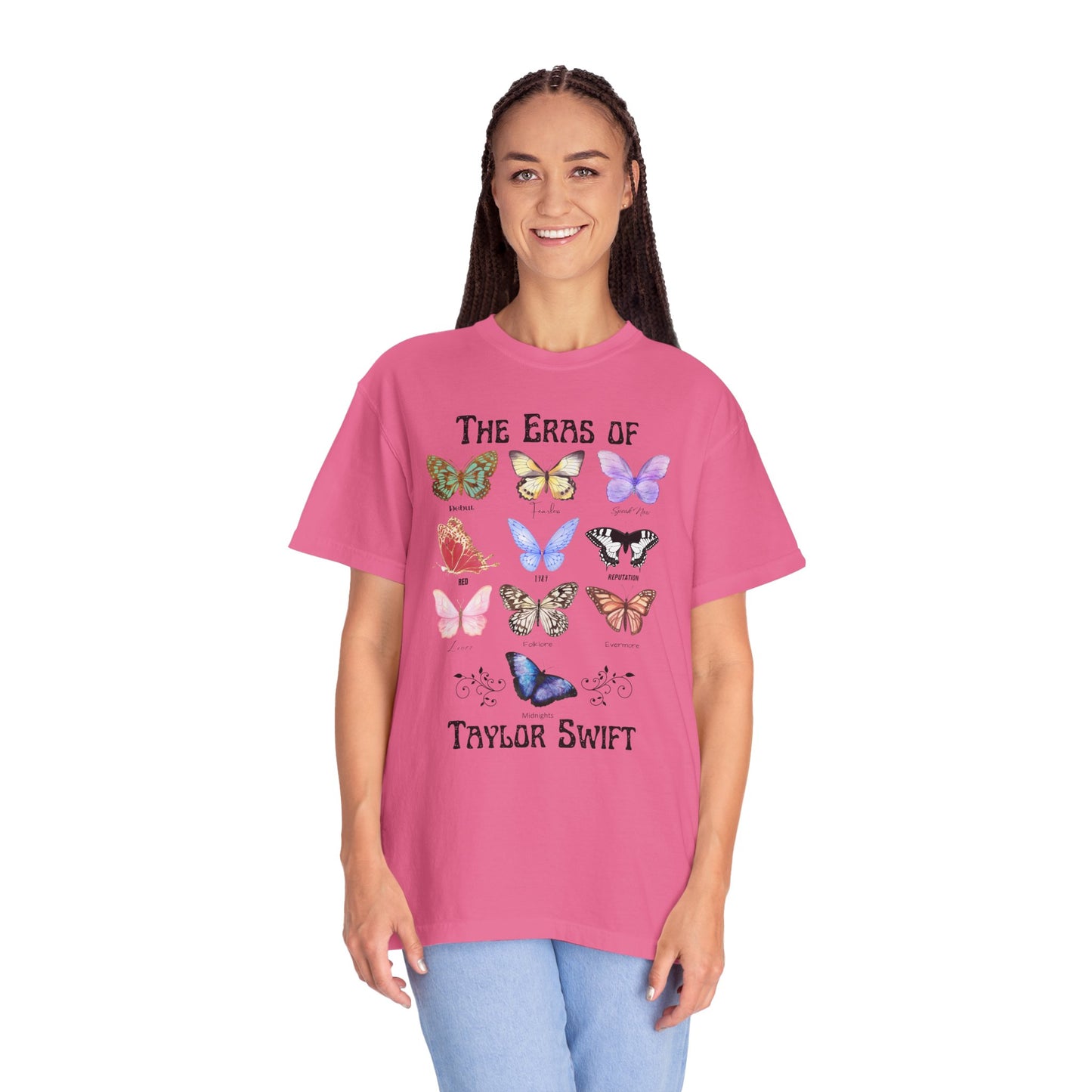 Butterfly Eras Comfort Colors Tee