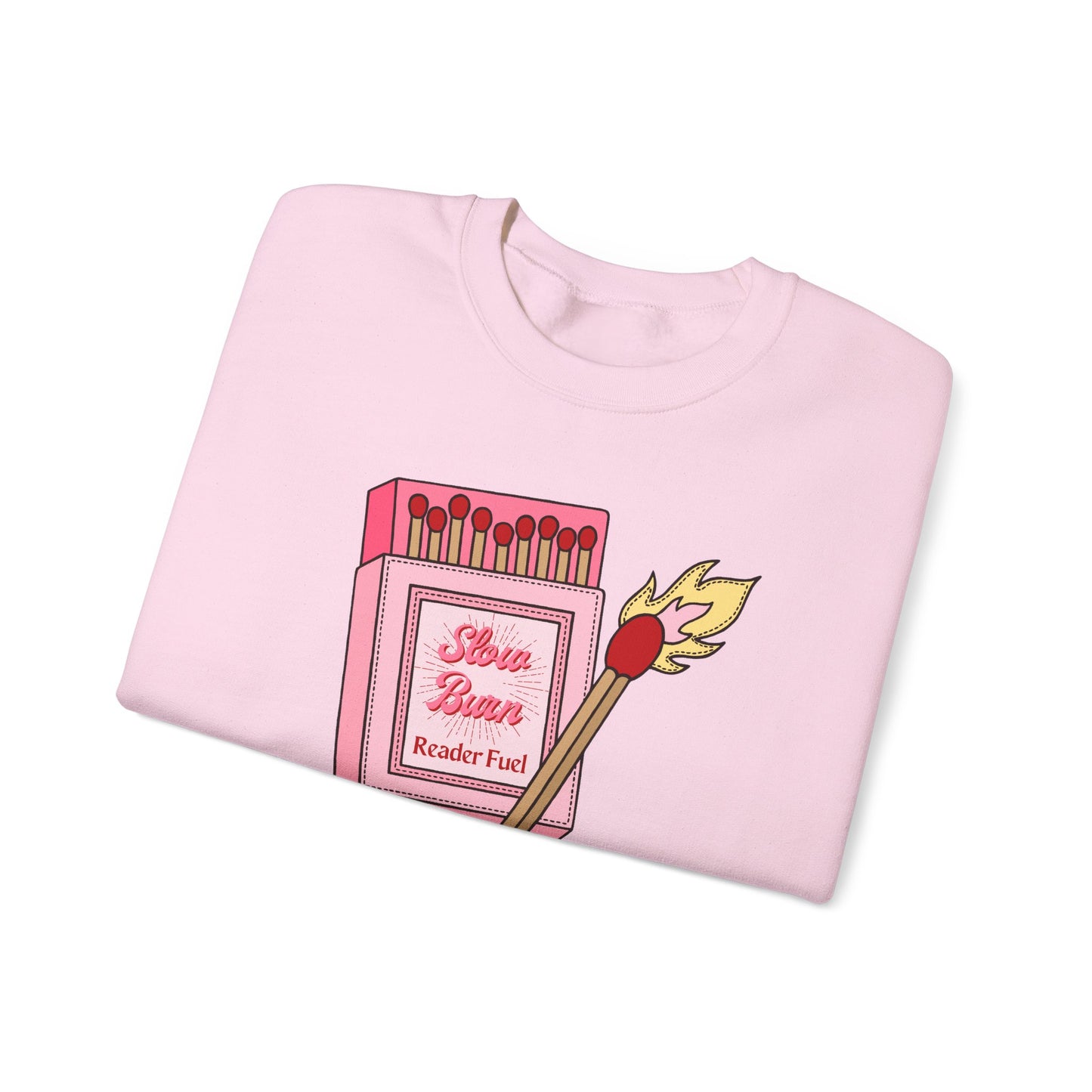 Slow Burn Matches Crewneck Sweatshirt