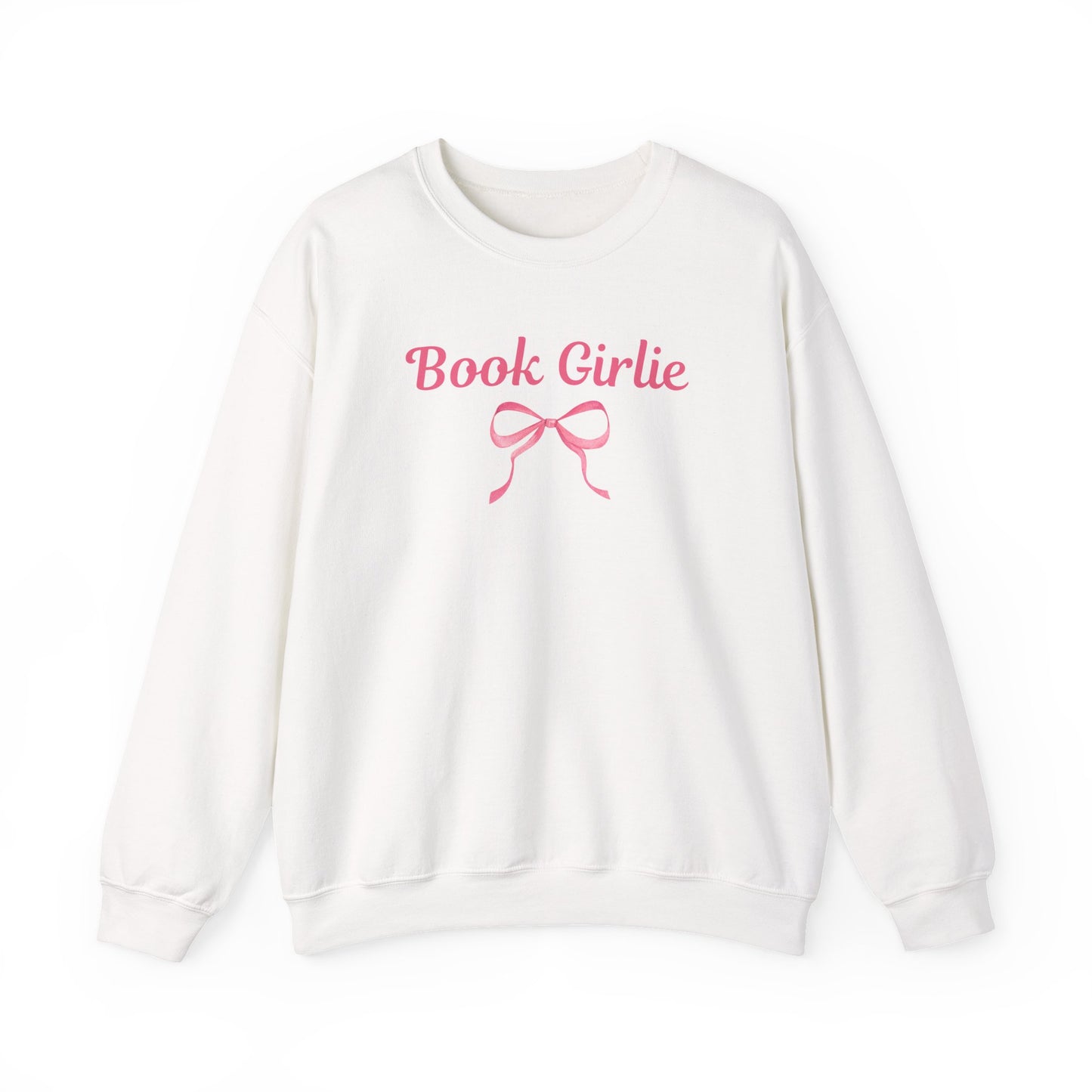 Book Girlie Bow Crewneck Sweatshirt