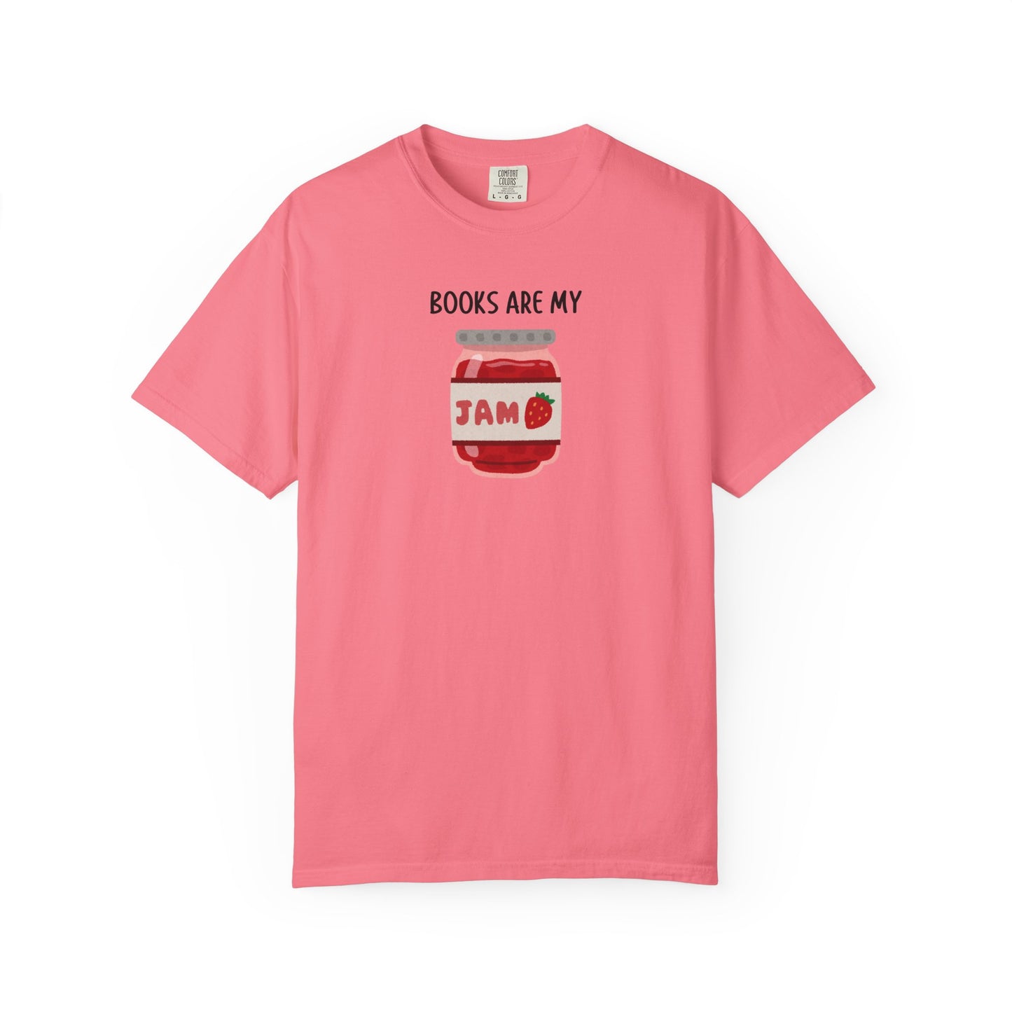 Books Are My Jam Comfort Colors Tee