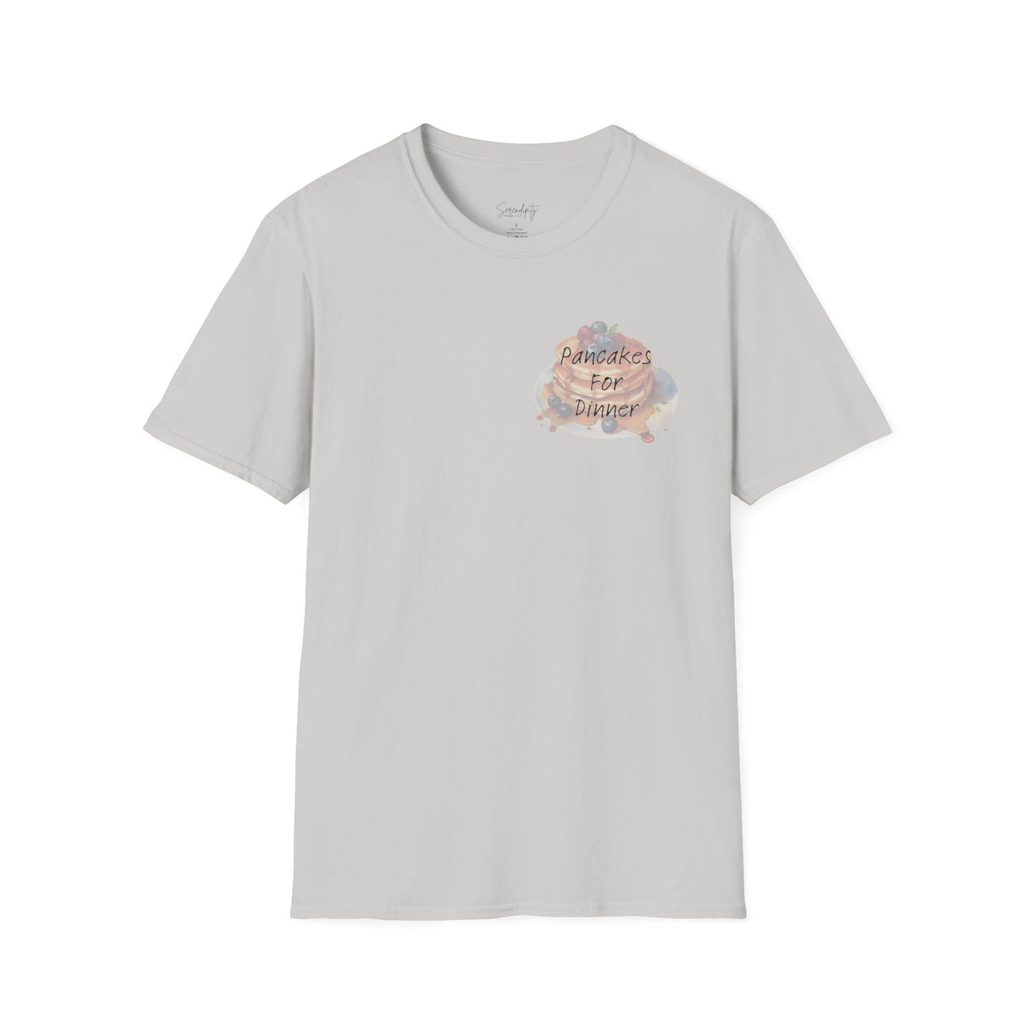 Pancakes for Dinner Soft Style Tee