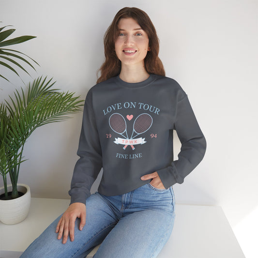Love On Tour Tennis Club Crewneck Sweatshirt