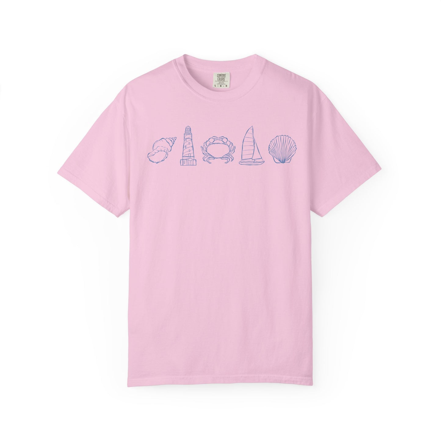 New England Aesthetic Comfort Colors Tee