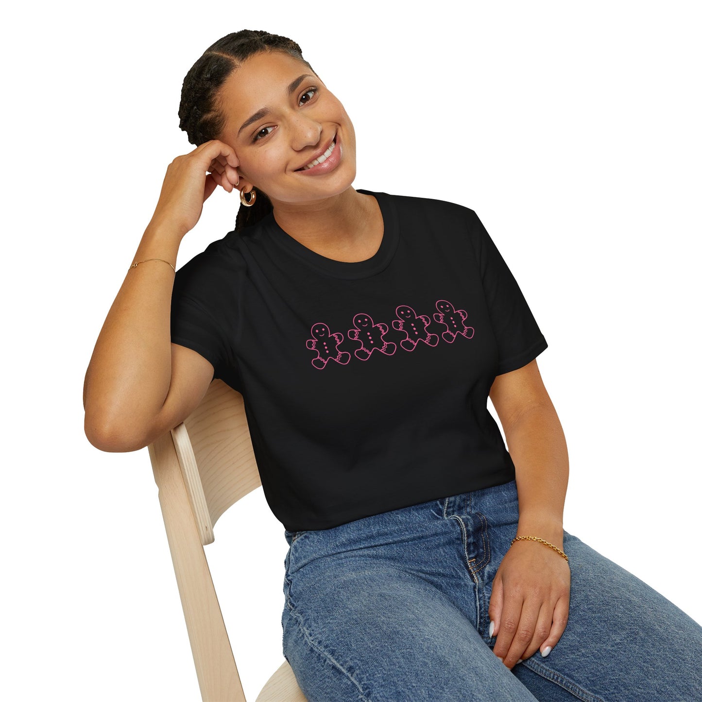 Pink Gingerbread Soft Style Tee