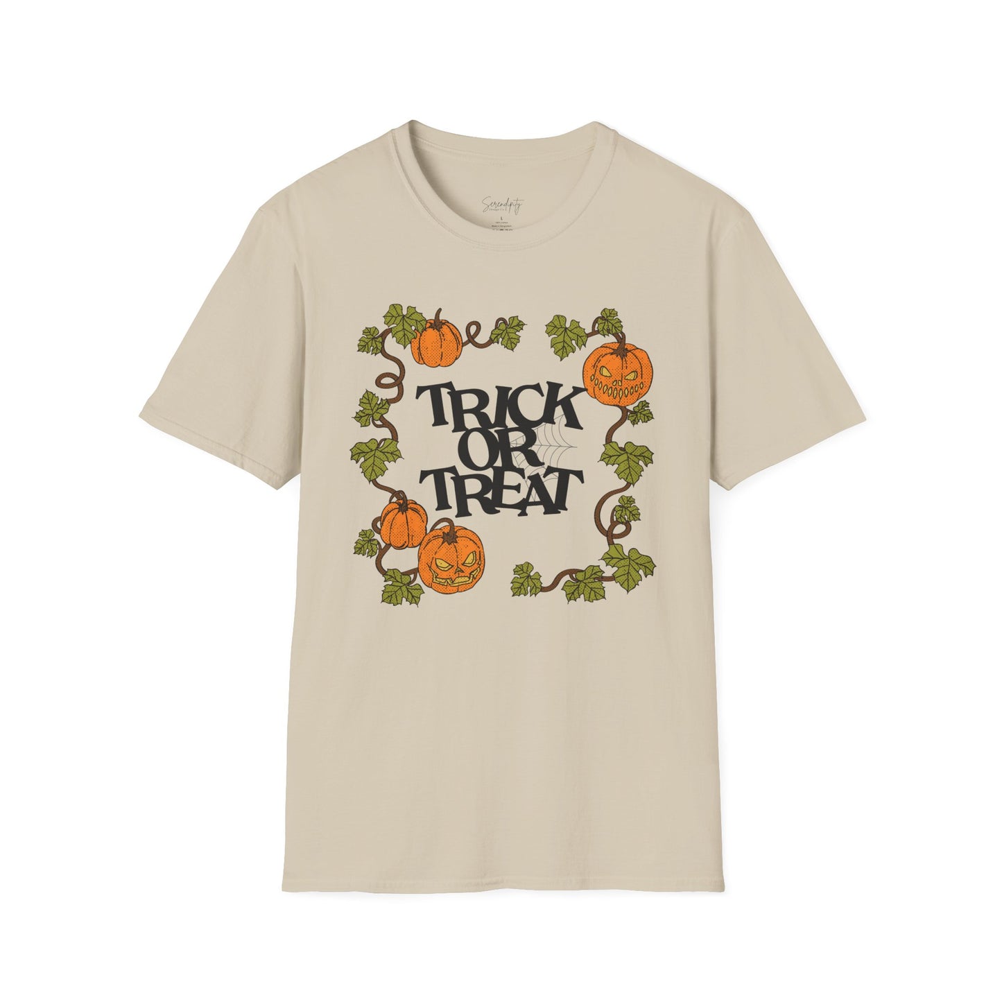 Vintage Trick or Treat Soft Style Tee