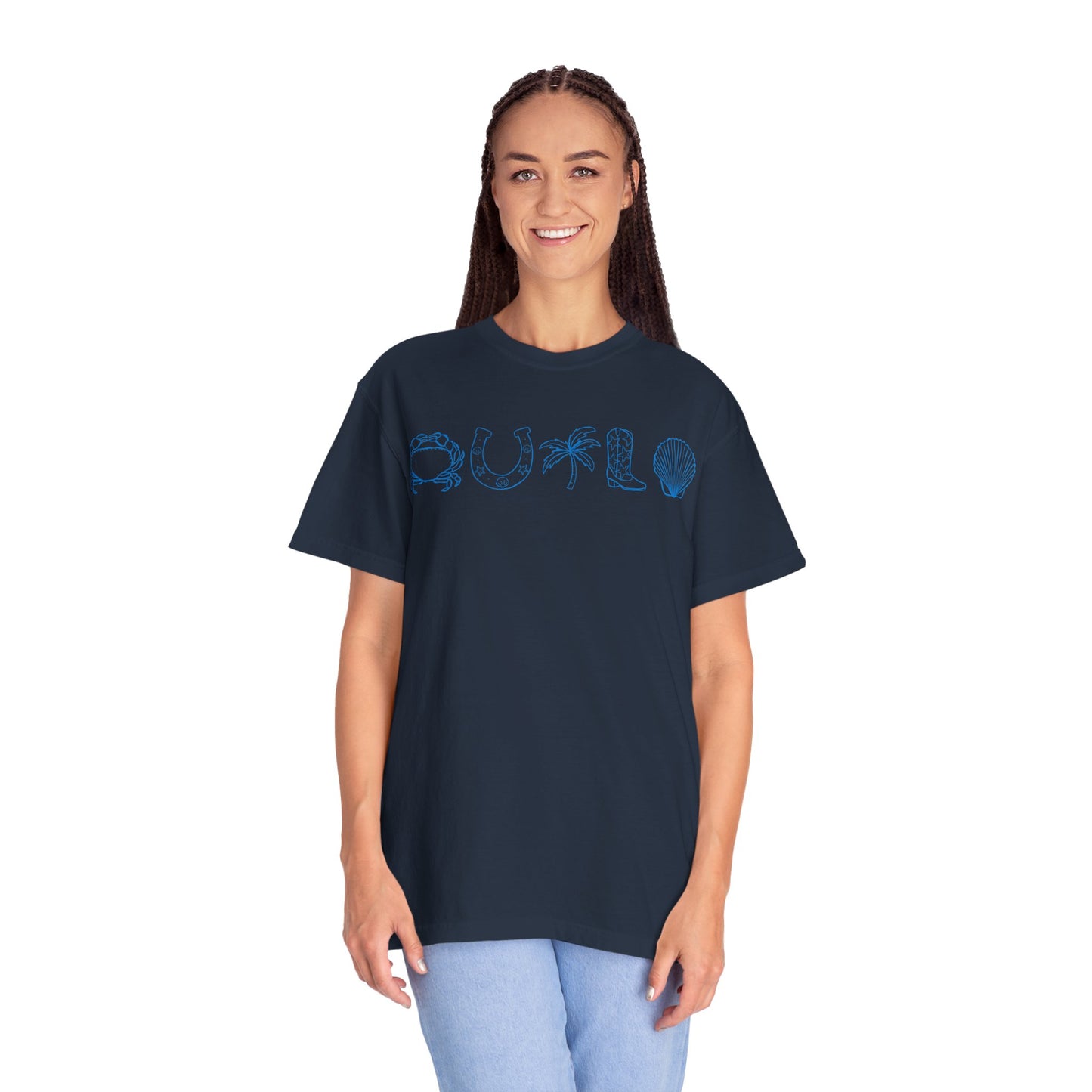 Coastal Cowgirl Comfort Colors Tee