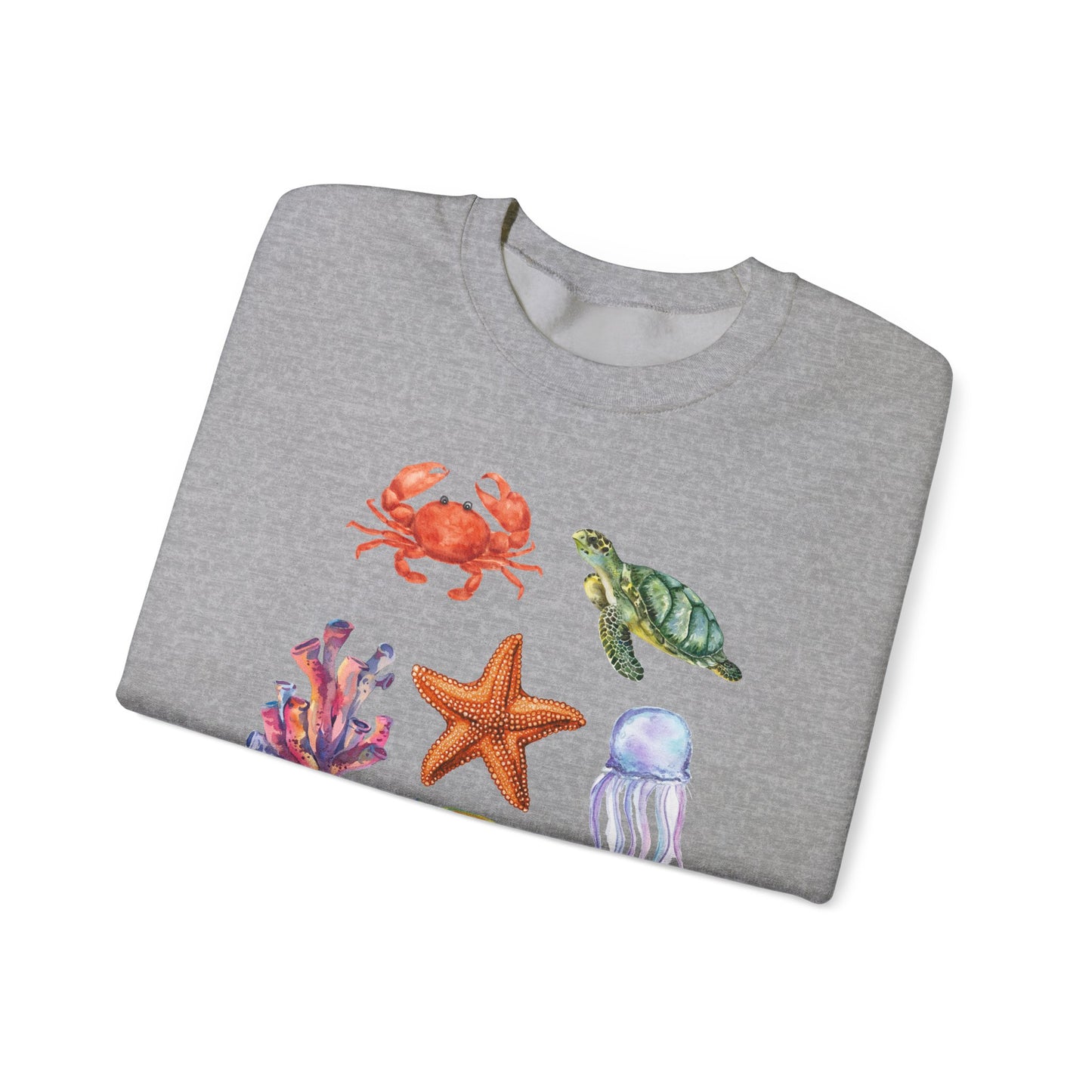 Ocean Creatures Crewneck Sweatshirt