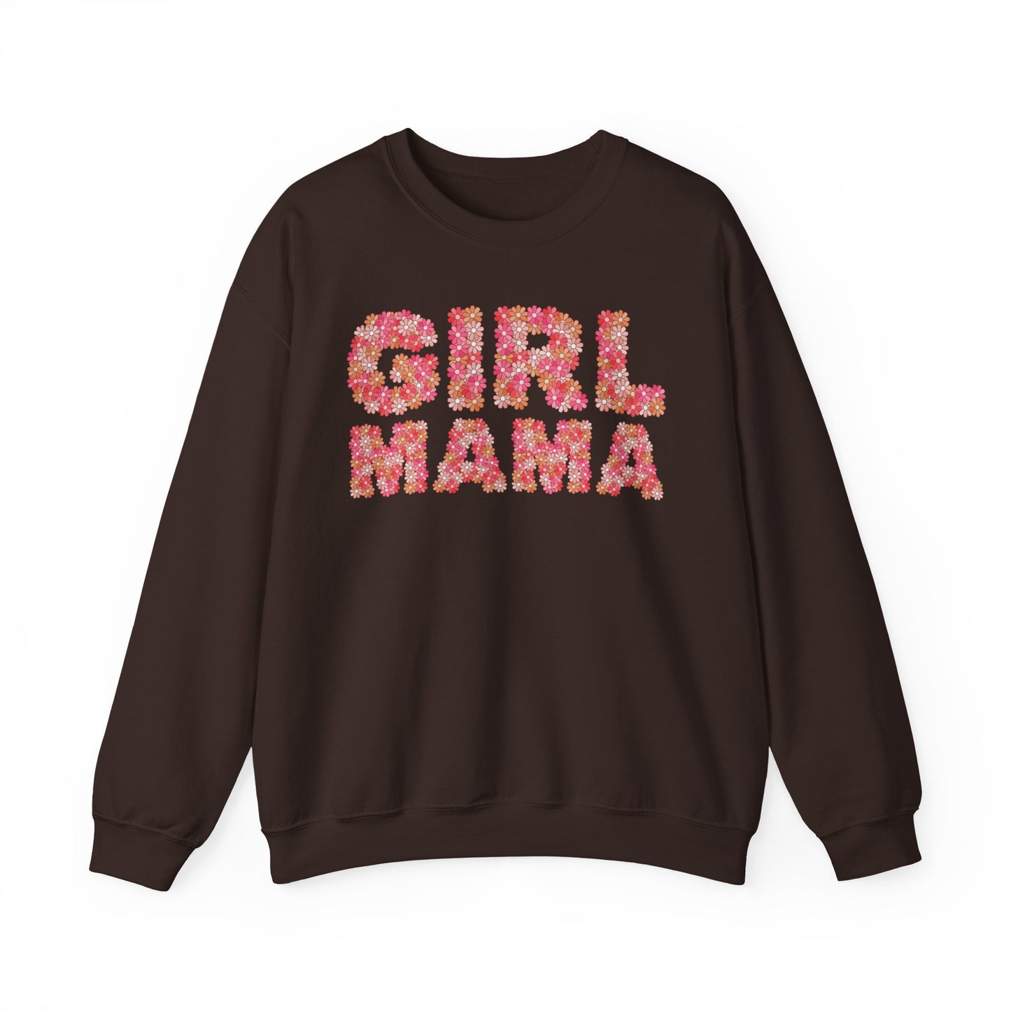Girl Mama Floral Crewneck Sweatshirt