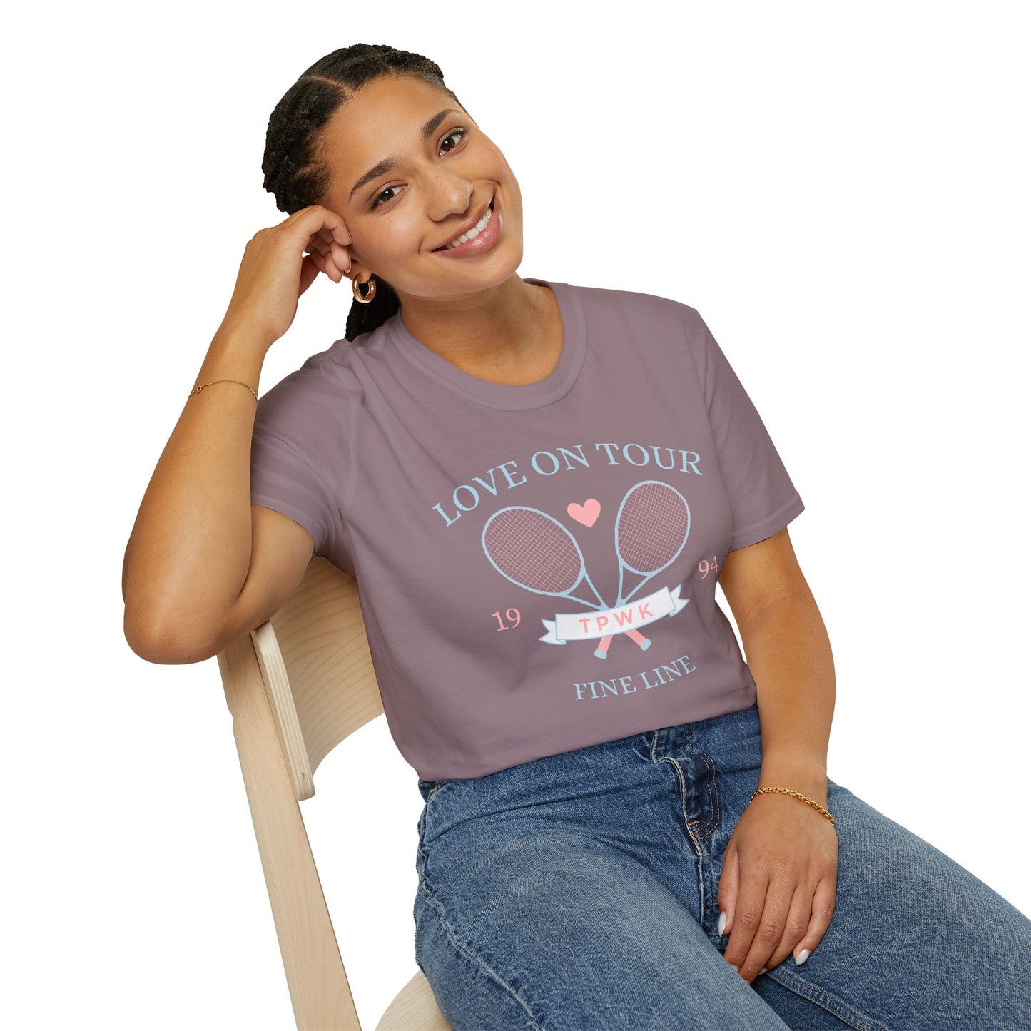 Love On Tour Tennis Club Soft Style Tee
