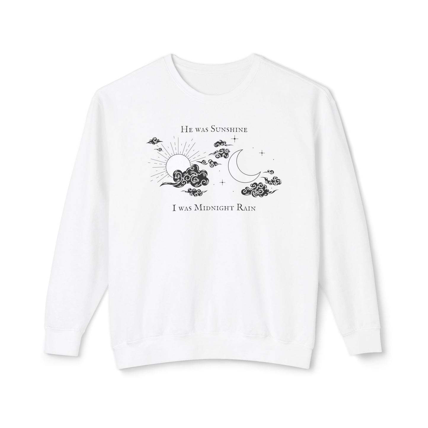 Midnight Rain Comfort Colors Sweatshirt