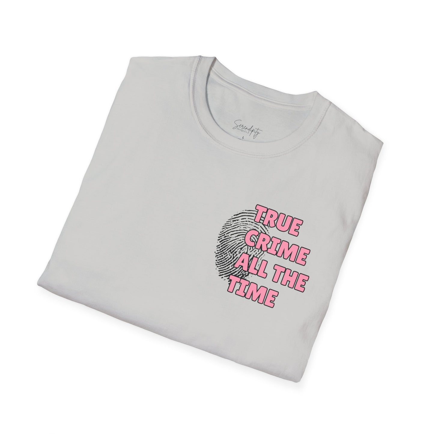 True Crime All The Time Soft Style Tee