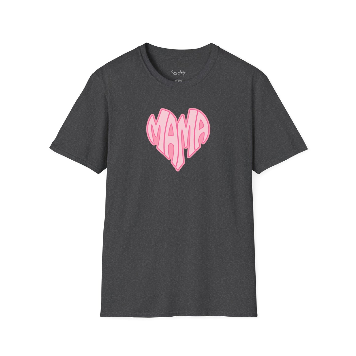 Mama Heart Soft Style Tee
