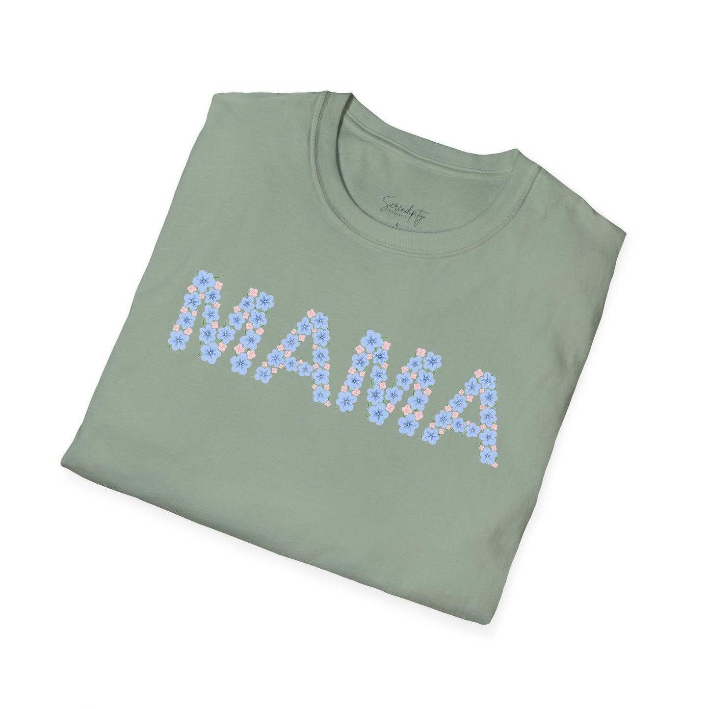 Mama Floral Soft Style Tee