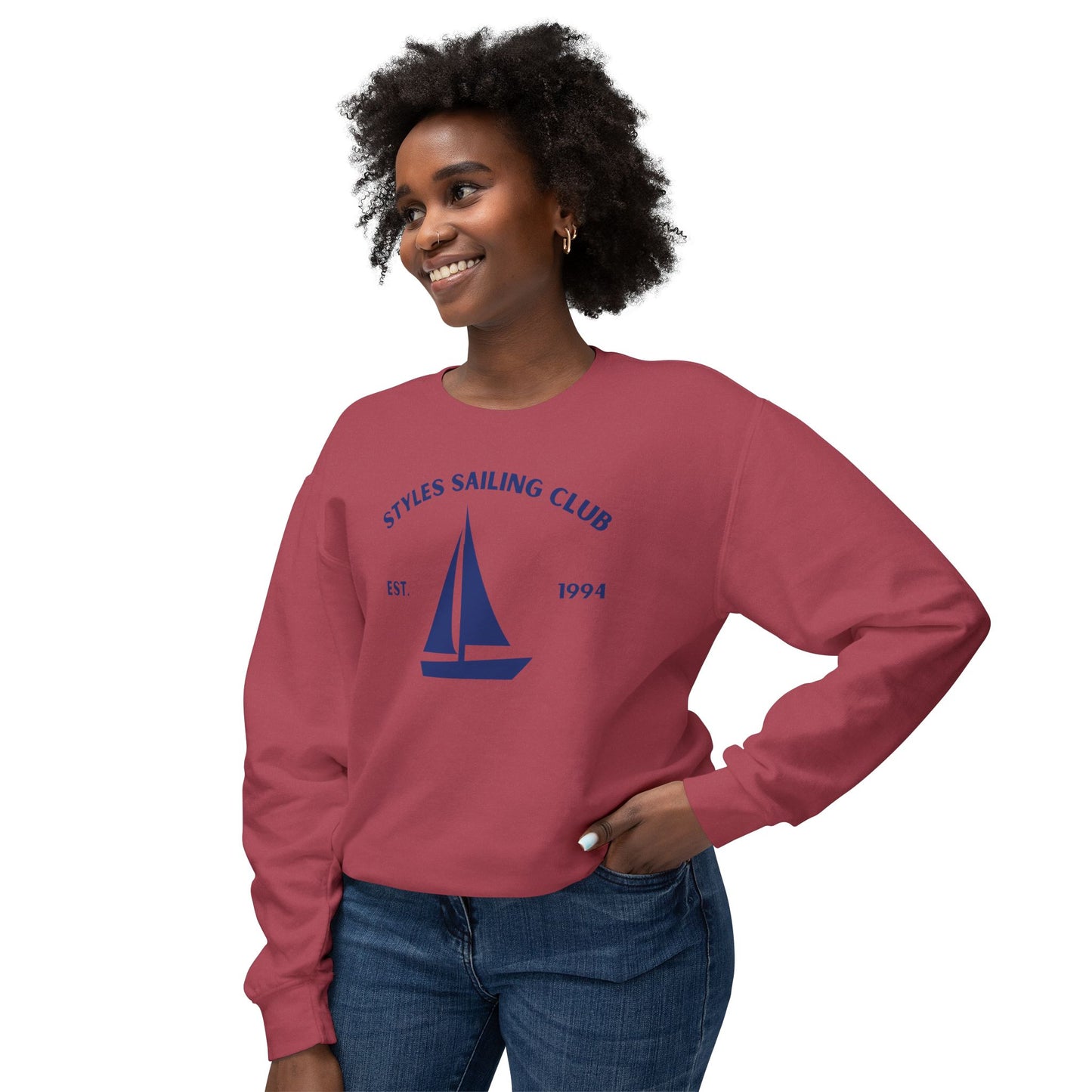 Styles Sailing Club Comfort Colors Sweatshirt