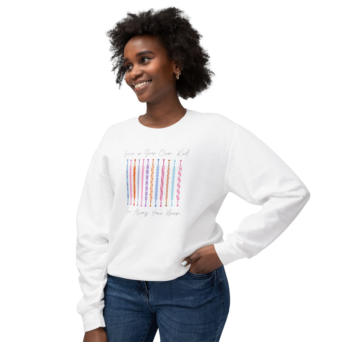 Friendship Bracelets Comfort Colors Sweatshirt