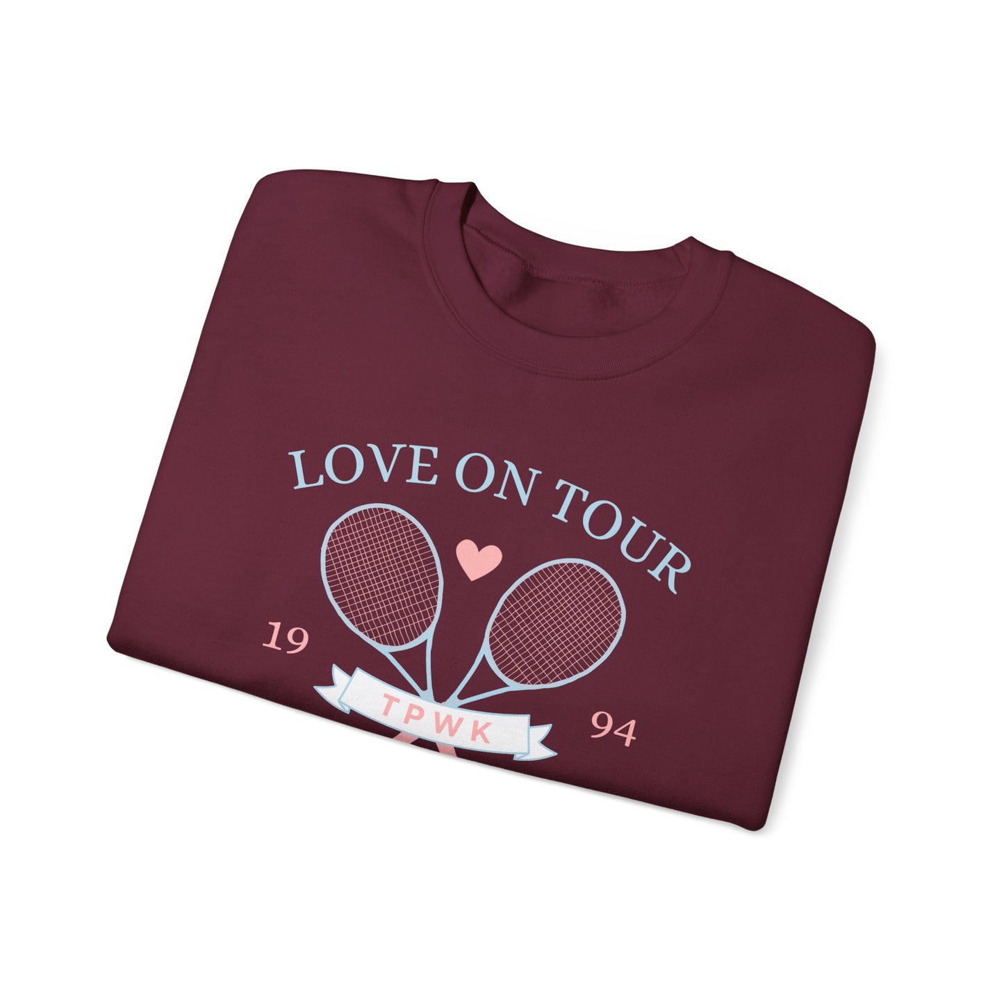Love On Tour Tennis Club Crewneck Sweatshirt