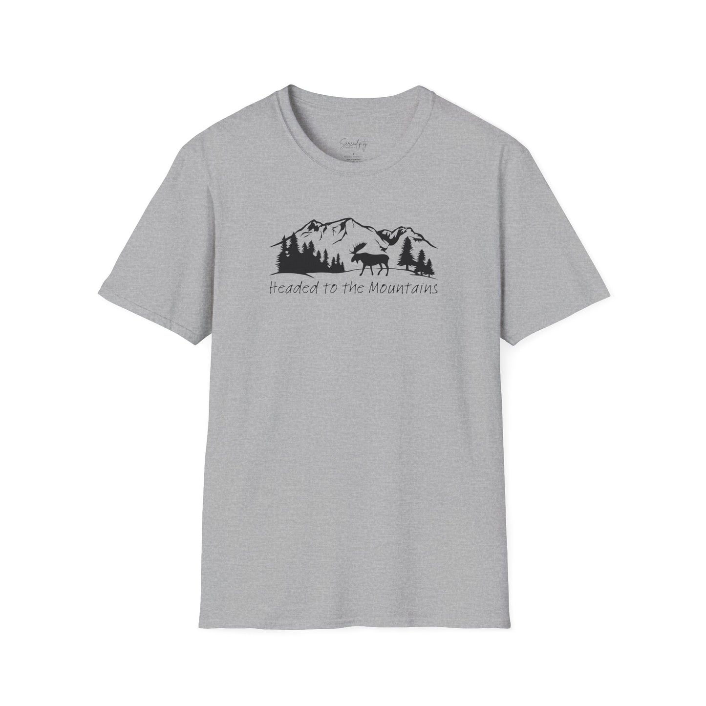 Headed to the Mountains Soft Style Tee