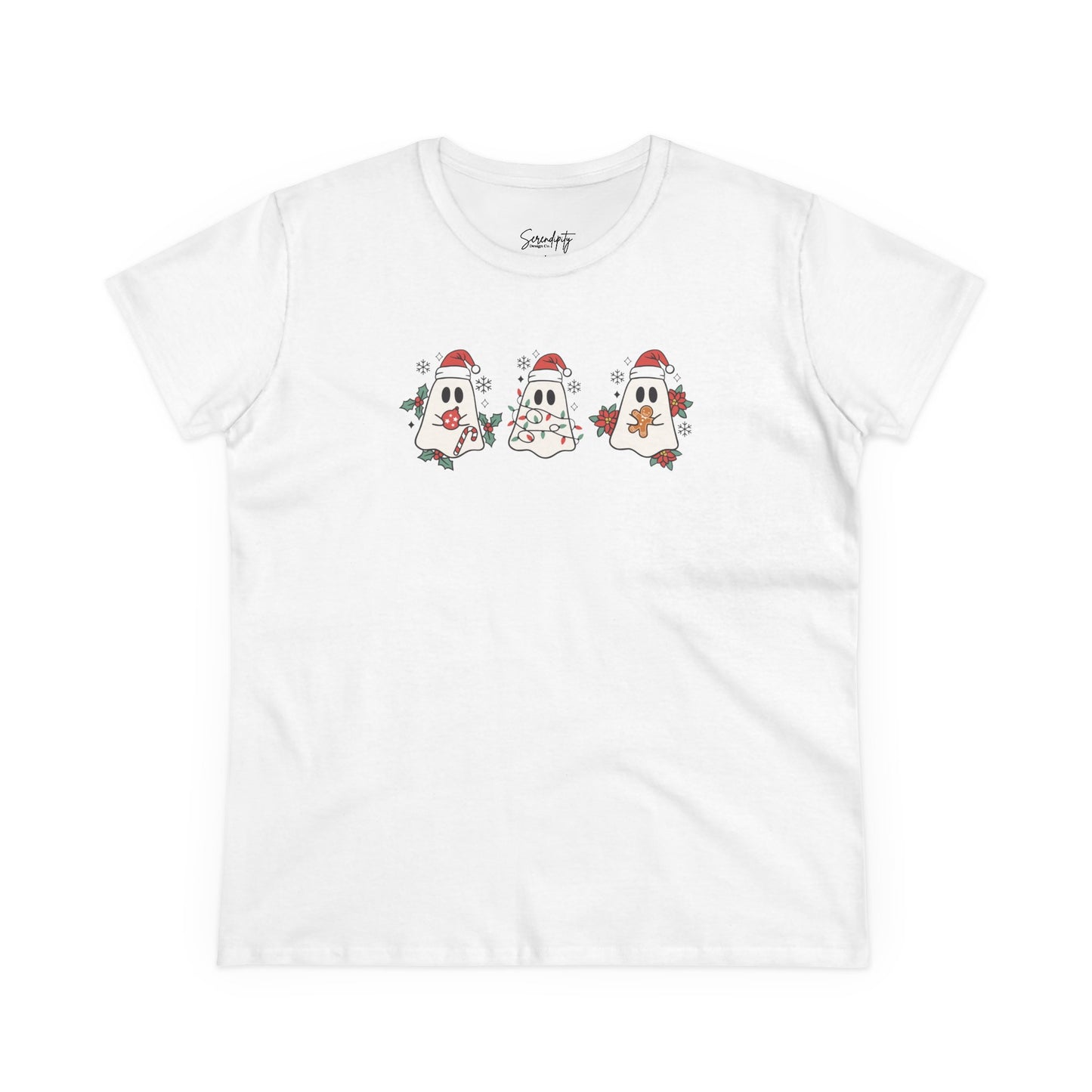 Christmas Ghosties Baby Tee