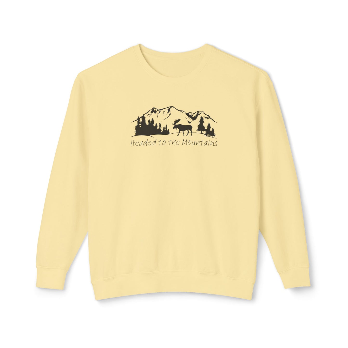 Headed to the Mountains Comfort Colors Sweatshirt
