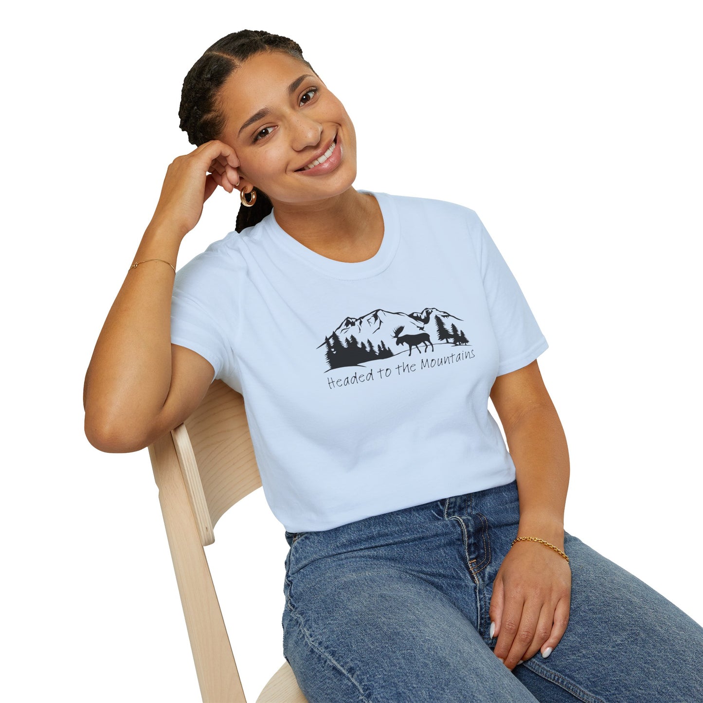 Headed to the Mountains Soft Style Tee