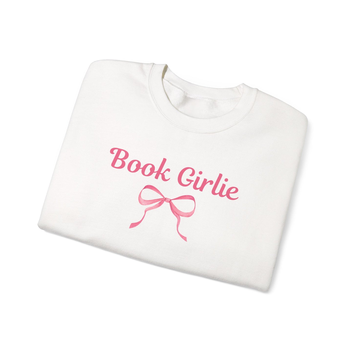 Book Girlie Bow Crewneck Sweatshirt