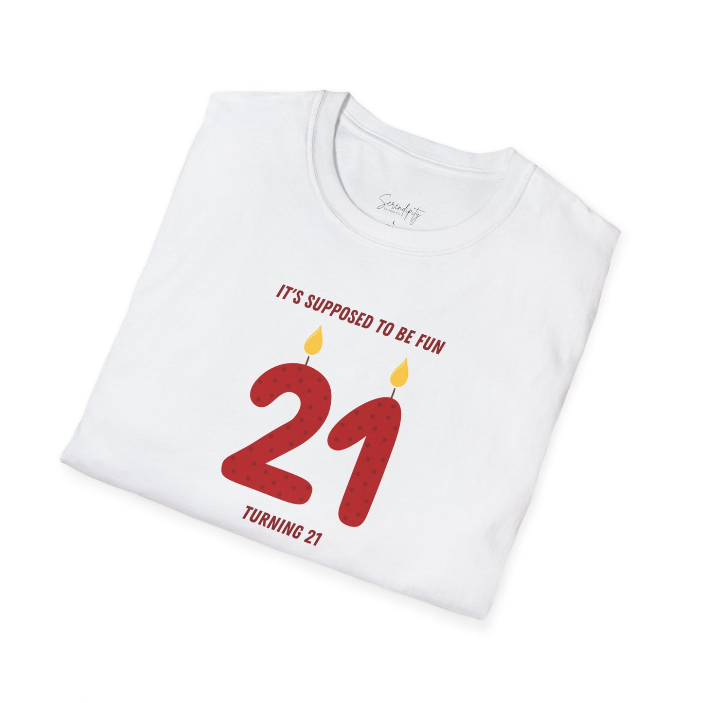 Turning 21 Soft Style Tee