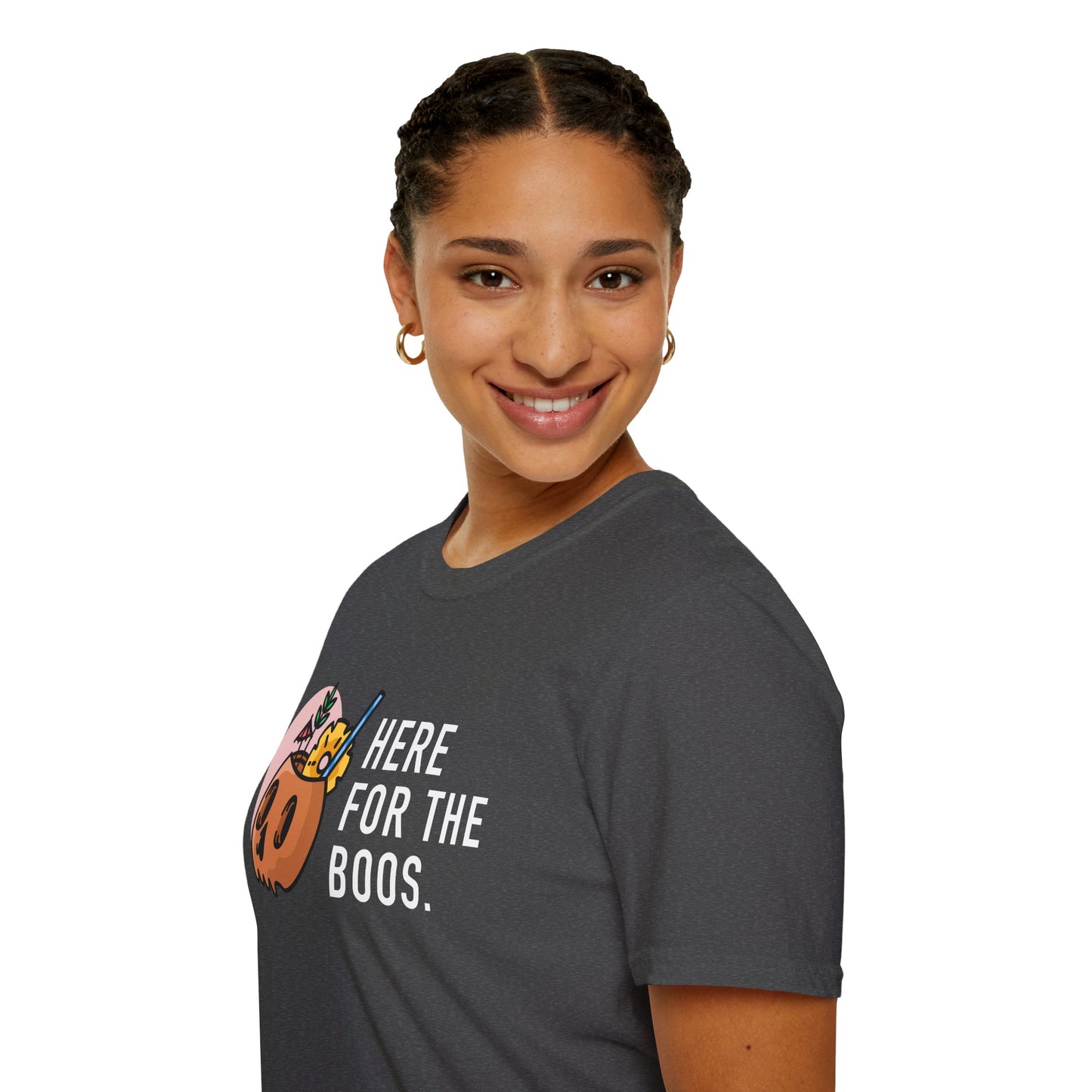 Here For The Boos Soft Style Tee