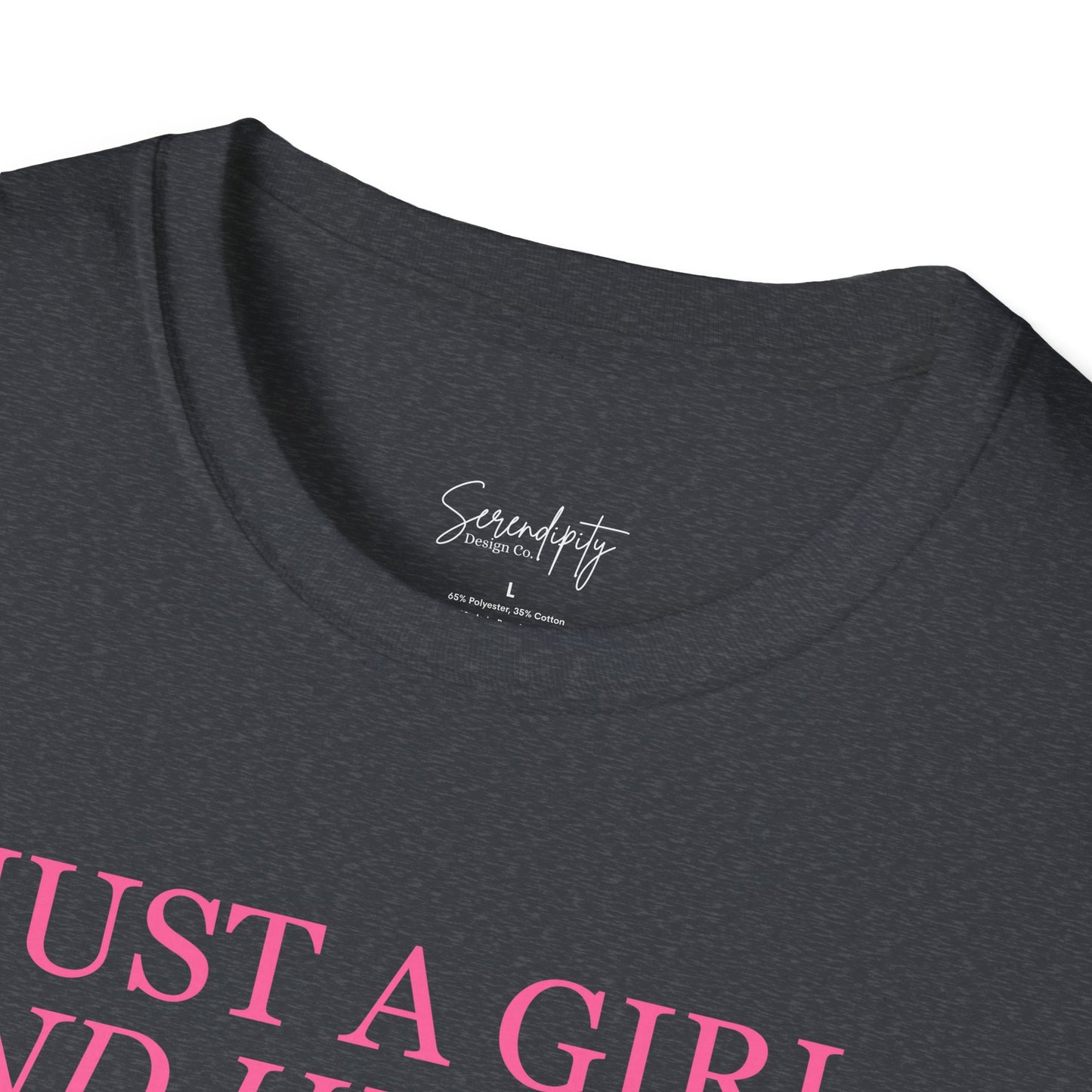 Just a Girl and Her Dog Soft Style Tee