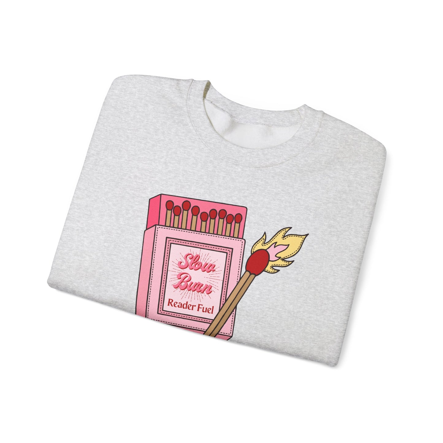 Slow Burn Matches Crewneck Sweatshirt