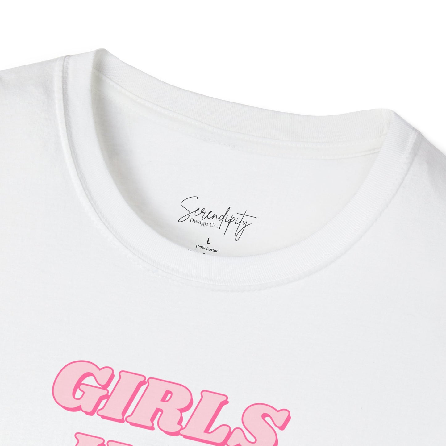 Girls Just Wanna Have Dogs Soft Style Tee