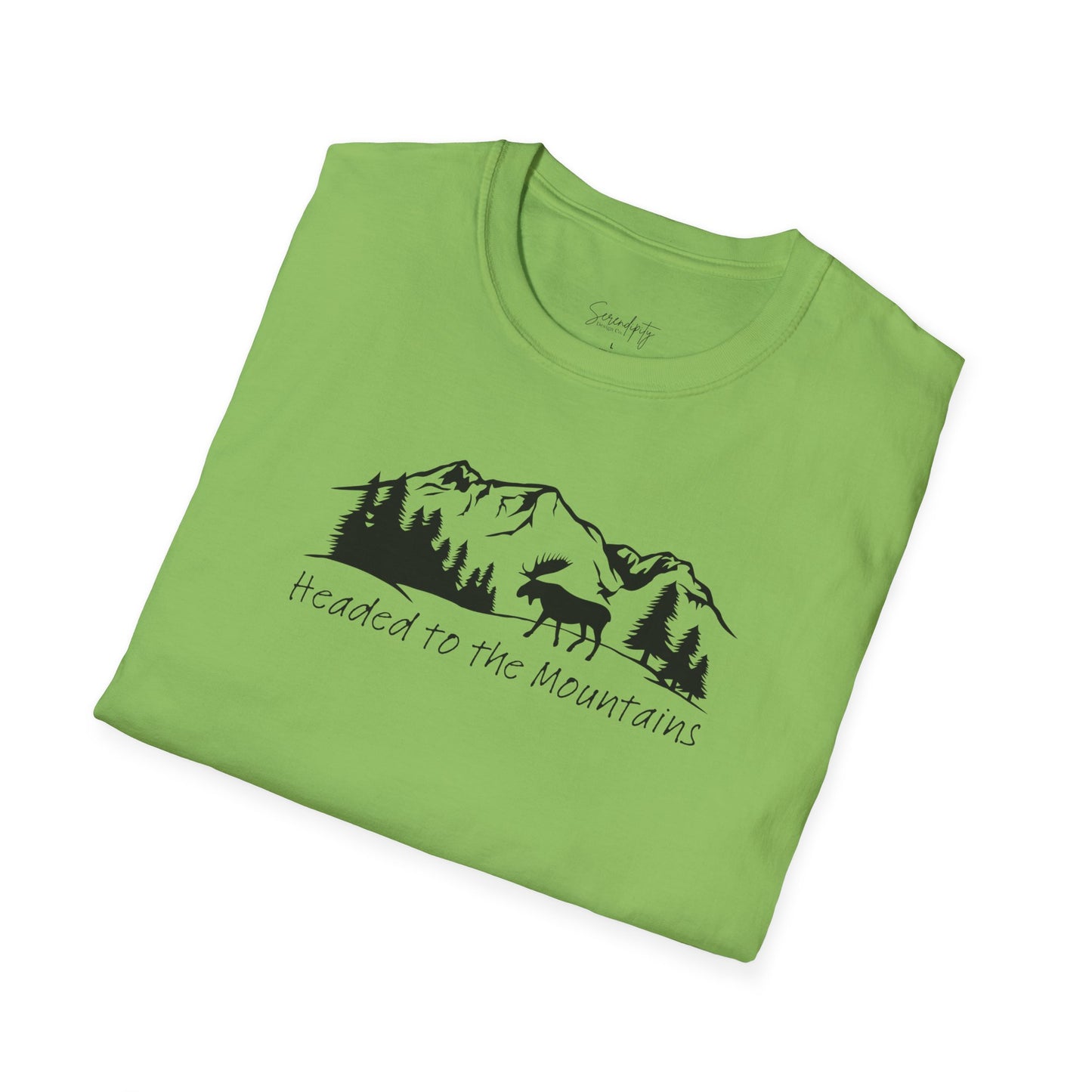 Headed to the Mountains Soft Style Tee