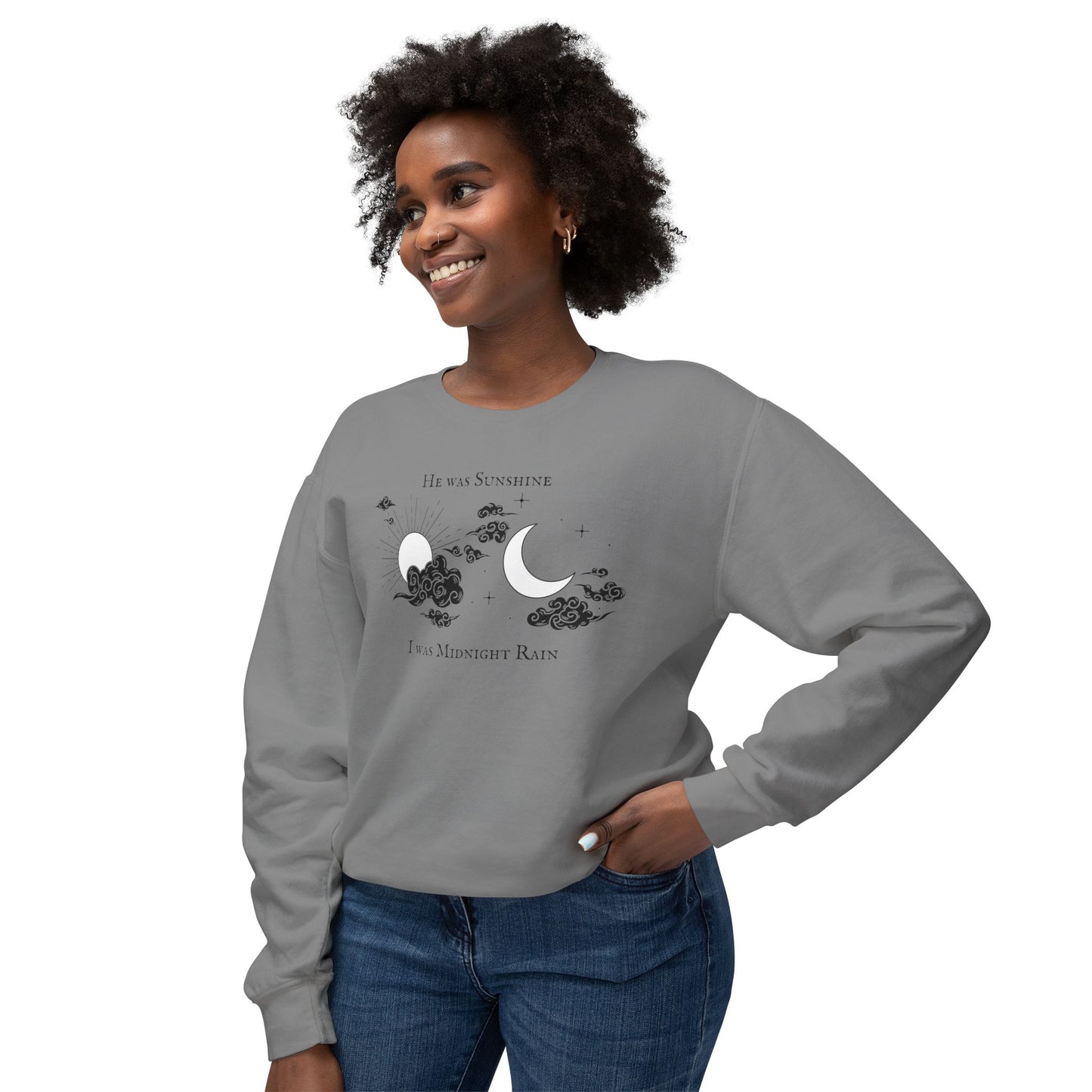 Midnight Rain Comfort Colors Sweatshirt