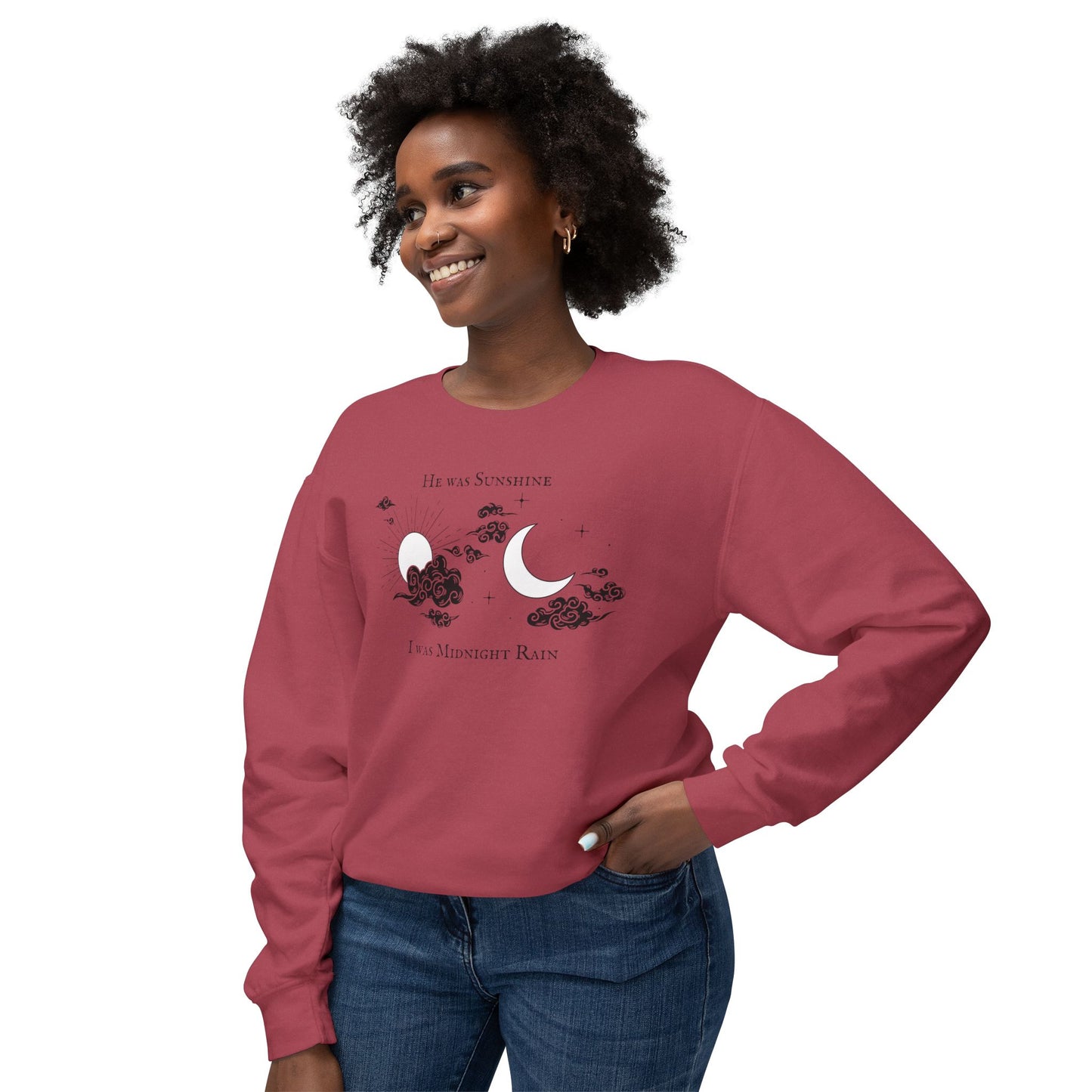 Midnight Rain Comfort Colors Sweatshirt