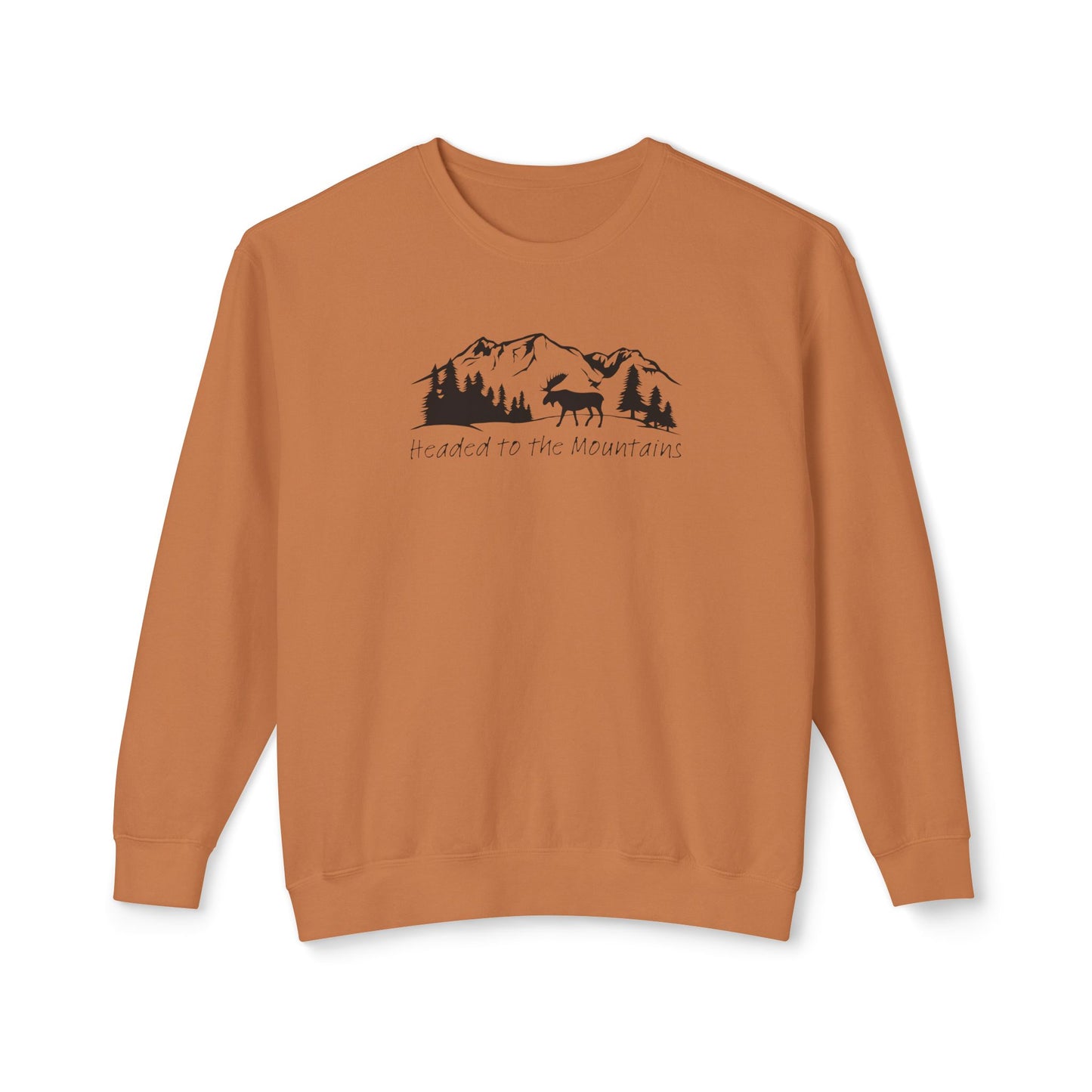 Headed to the Mountains Comfort Colors Sweatshirt