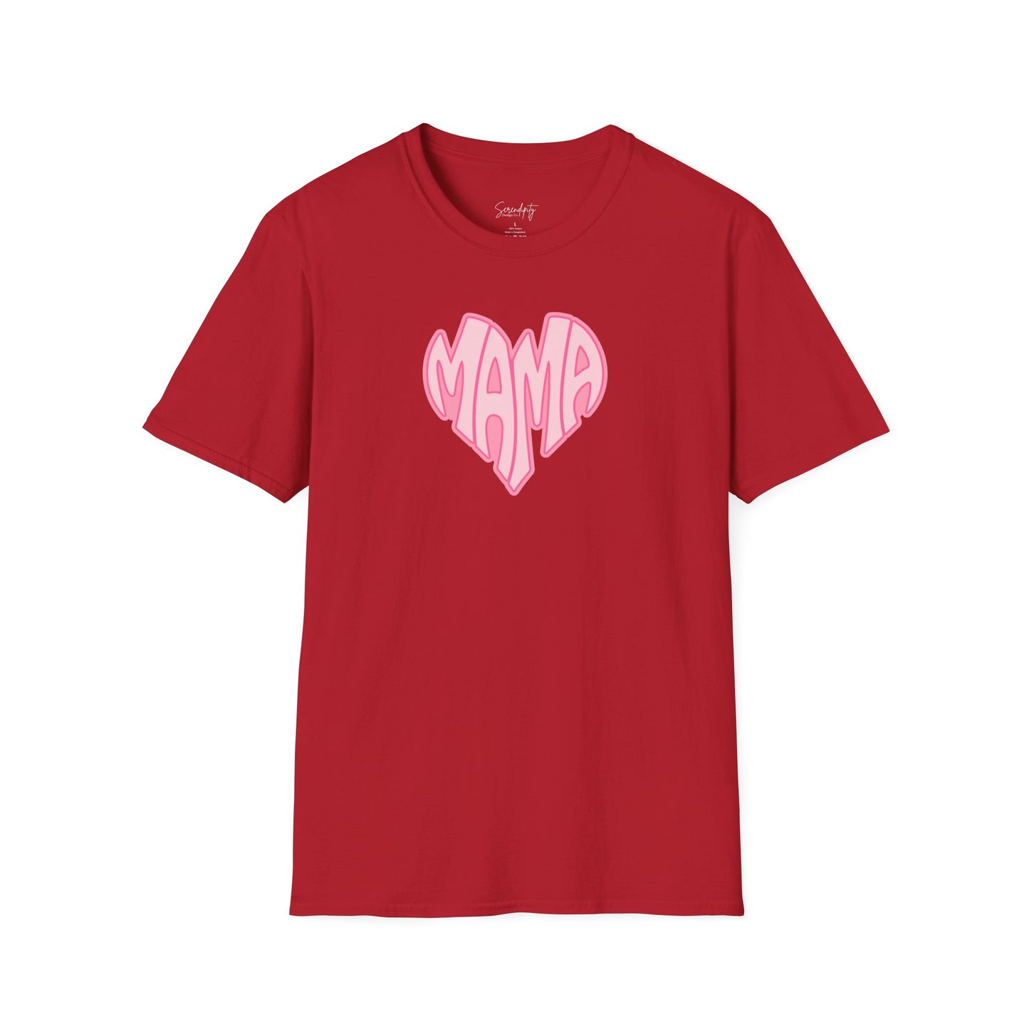 Mama Heart Soft Style Tee