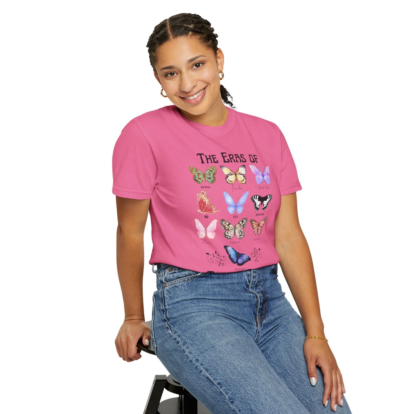 Butterfly Eras Comfort Colors Tee