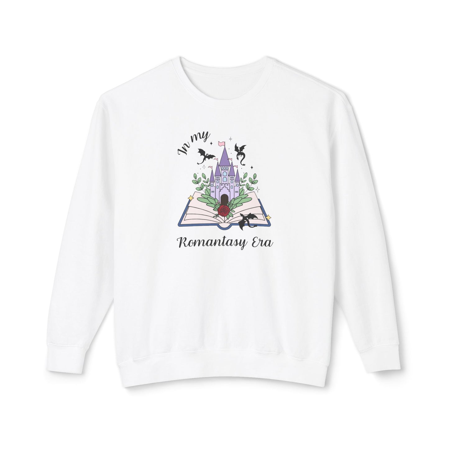 In My Romantasy Era Comfort Colors Sweatshirt