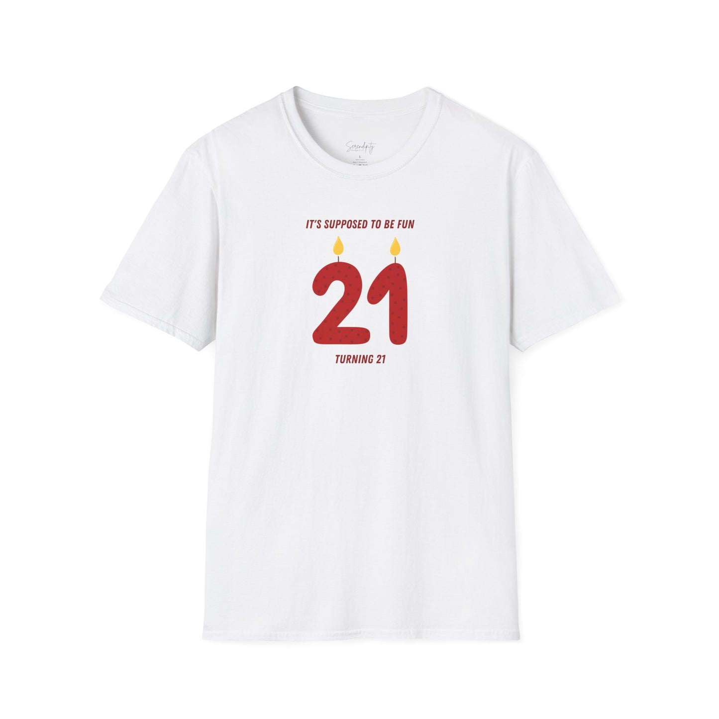 Turning 21 Soft Style Tee