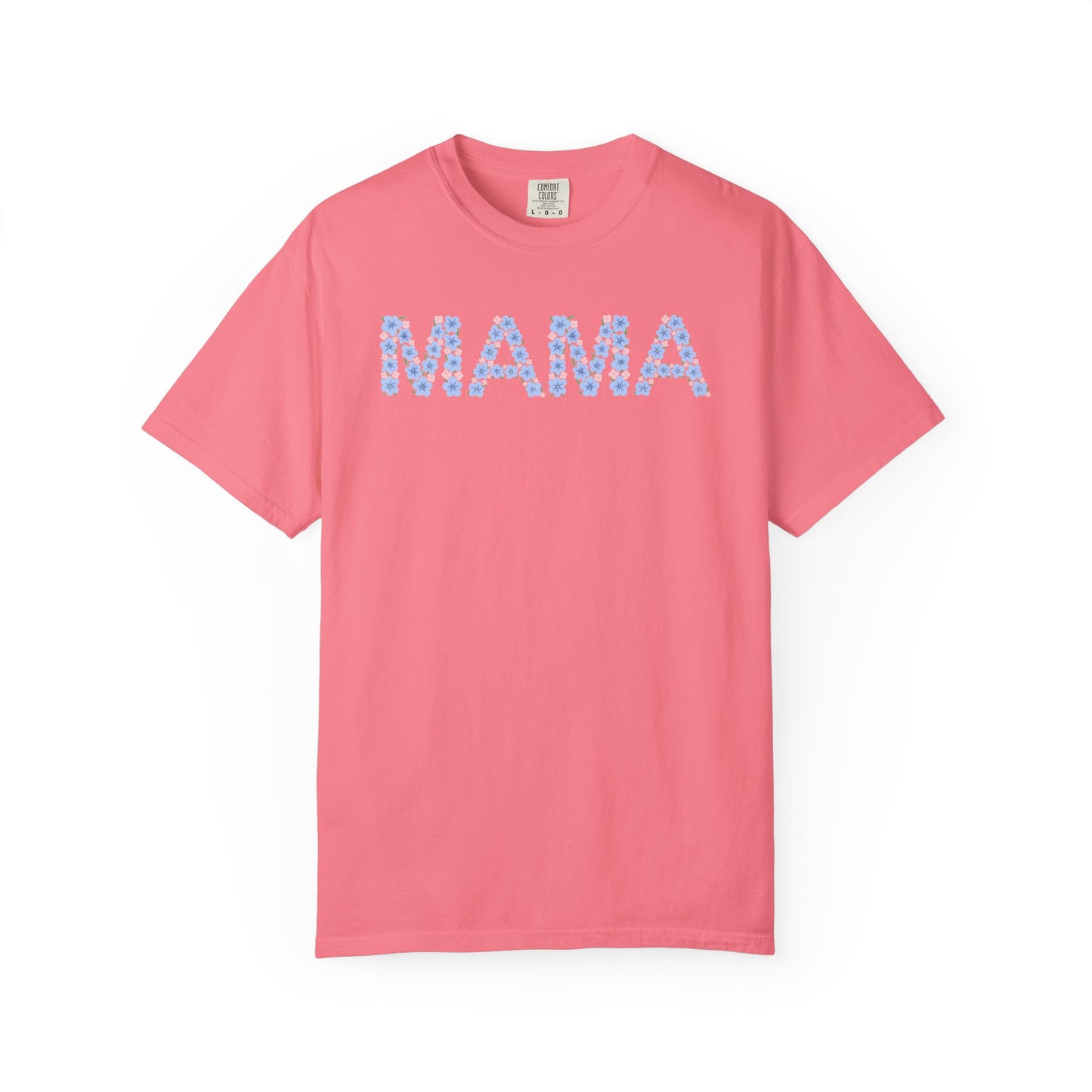 Mama Floral Comfort Colors Tee