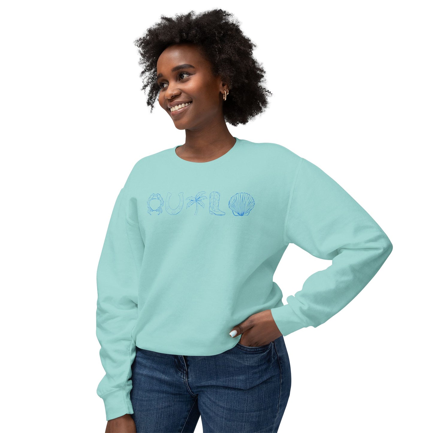 Coastal Cowgirl Comfort Colors Sweatshirt