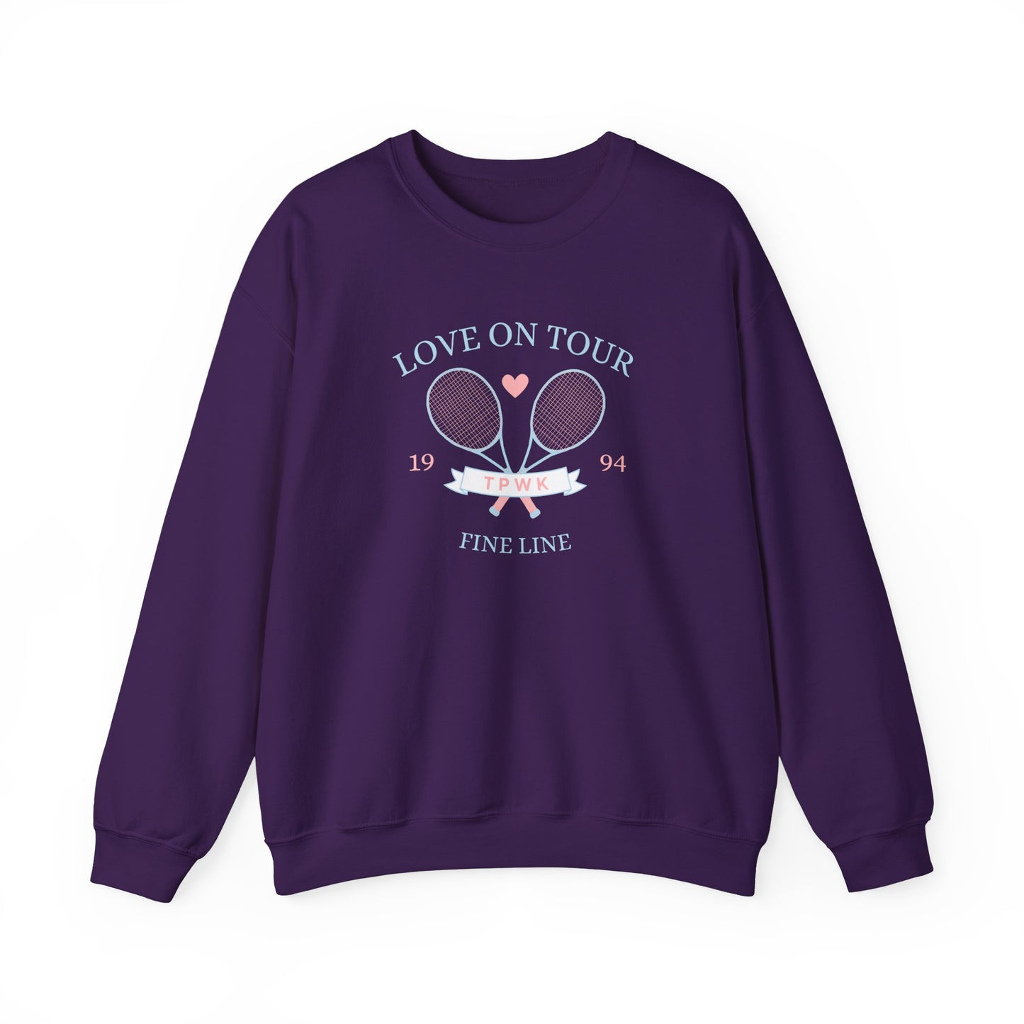 Fine Line Tennis Club Unisex Crewneck