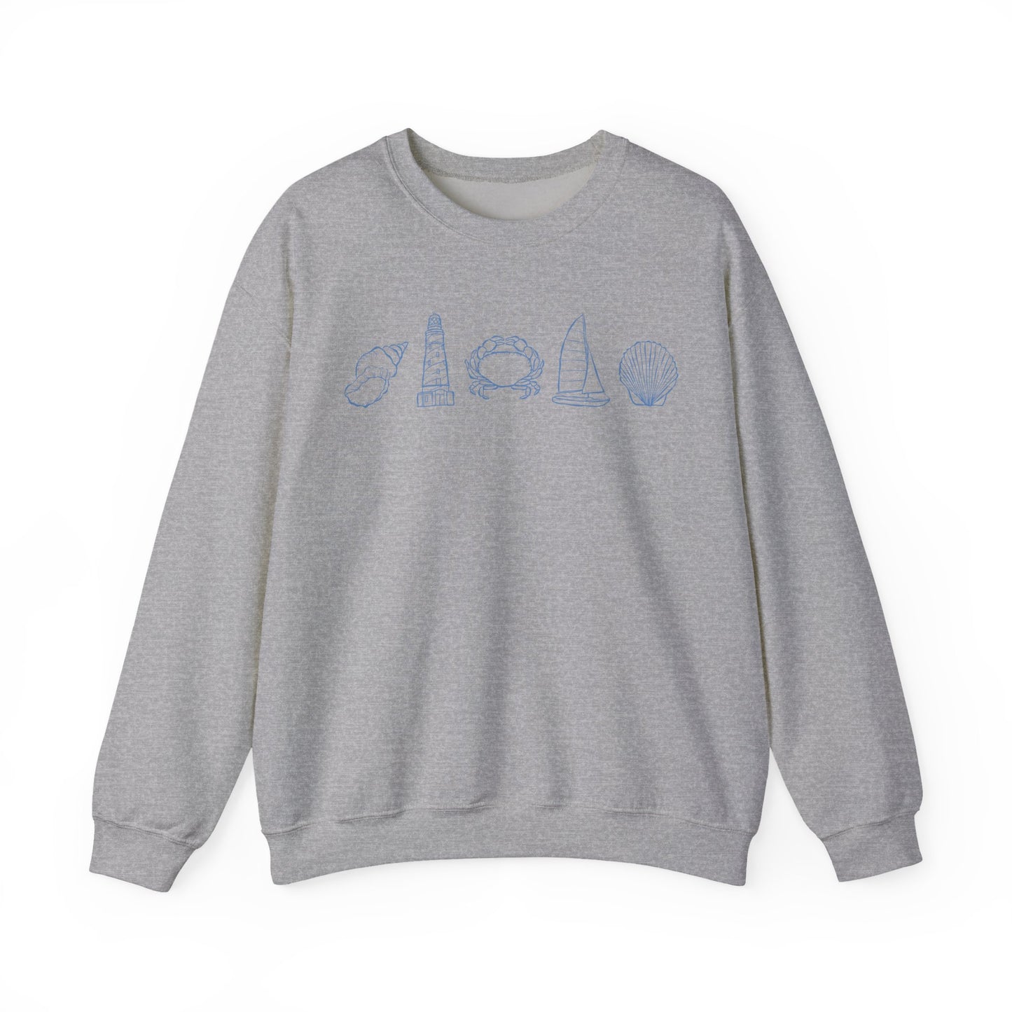 New England Aesthetic Crewneck Sweatshirt