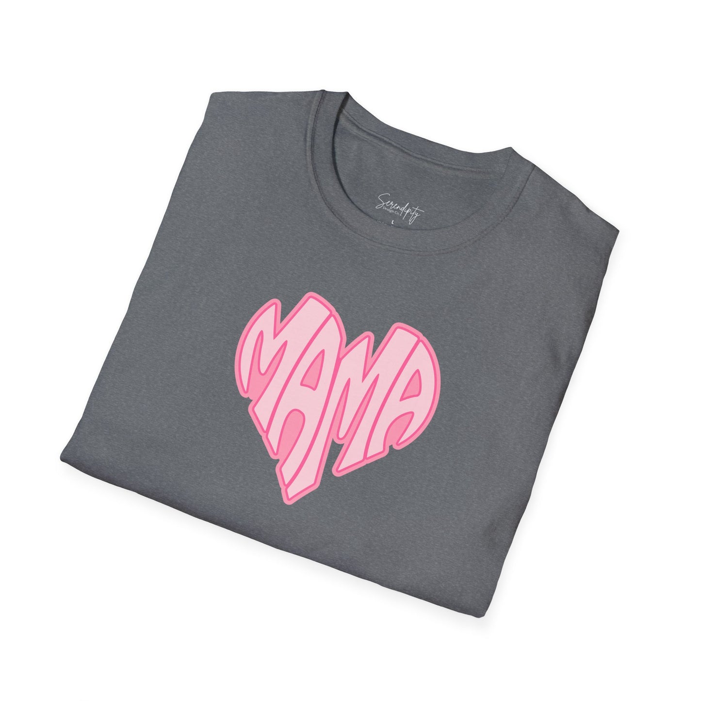 Mama Heart Soft Style Tee