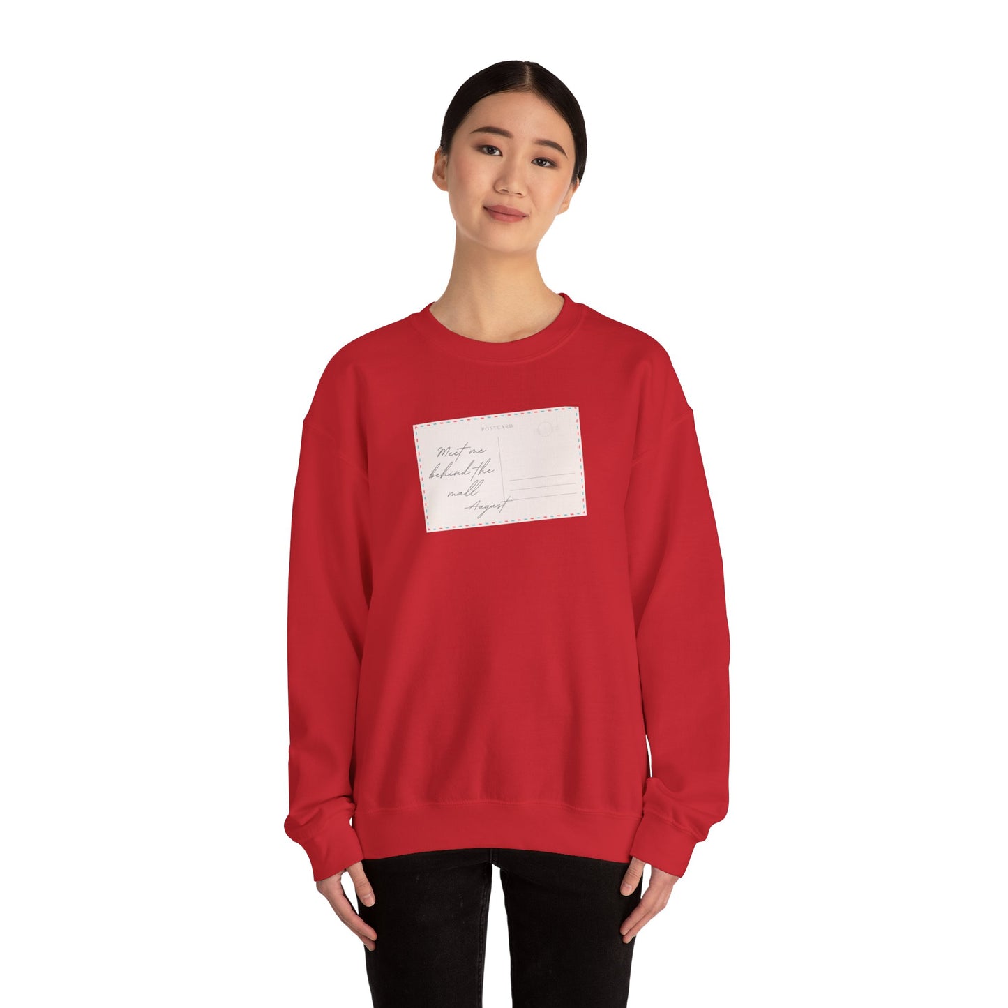 August Postcard Crewneck Sweatshirt